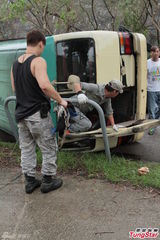 马国明杨怡母亲节拍剧 羡慕郑嘉颖北上捞金(图)