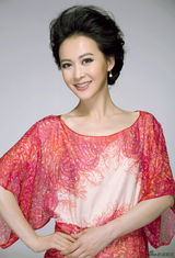 组图：张大静清新写真尽显优雅婉约的亲和力