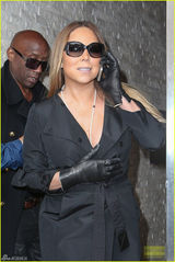 组图：玛丽亚-凯莉发福严重 腰似水桶脸大如盘