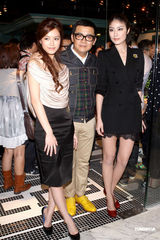 组图：陈慧琳麦浚龙等捧场新店 打扮儿子有心得