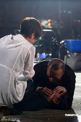 幻灯图：《不速之约》火灾救人戏 欧阳震华误会林峰