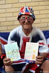 组图：凯特肚子没动静媒体着急 民众扮搞笑奶爸