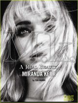 组图：米兰达可儿半裸金发造型登杂志