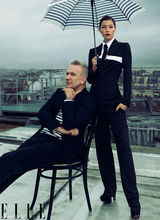 组图：杰西卡-贝尔搭名设计师登杂志独显女人味