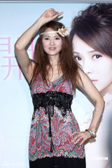 幻灯：伊能静哽咽用新歌写心情 离婚后首度面对媒体