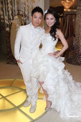 组图：港姐刘倩婷拍婚纱照 明年初与李丞责完婚