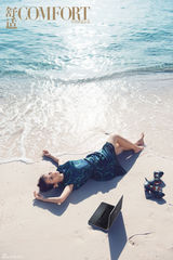 组图：秦海璐海洋大片展别样风情