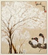 组图：倪萍首开个人画展 众多国画作品曝光