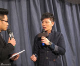 组图：贾乃亮助阵国际潮牌展男神魅力