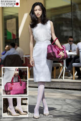 明星爱街拍35期：夏日清爽白色搭配