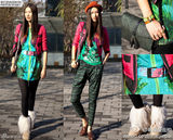 组图：明星爱街拍第8期男士大衣VS女士夹克棉服