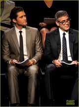 组图：克鲁尼与皮特《第八号提案》同台飙戏