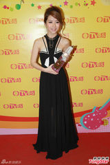 组图：金曲榜颁奖星光黯淡 张敬轩献主持处女秀