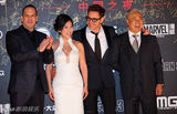 组图：《钢铁侠3》首映红毯 唐尼王学圻亮相