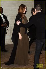 组图：朱莉飘逸薄纱似女神 隐约现底裤性感