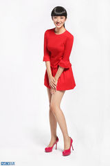 组图：刘晓洁写真大片优雅美艳小辣椒