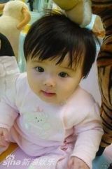 组图：刘涛曝光儿女近照 女儿可爱儿子虎头虎脑