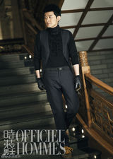 组图：任泉杂志大片帅气展现潮男绅士秋冬范儿