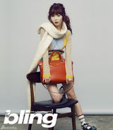 高清组图：韩团4minute泫雅时尚写真上演清纯诱惑