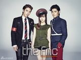 组图：韩国FNC家族郑容和崔钟勋智珉拍帅酷写真