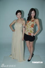 组图：环球传奇娱乐成立 林熹瞳赵哲妤性感出席