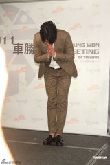 组图：车胜元台湾举行粉丝会 称最佳爱情是家人