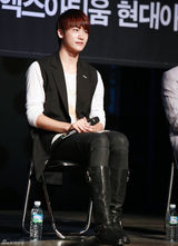 高清组图：SJ厉旭等出席韩音乐剧《狼的诱惑》宣传