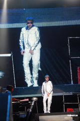 组图：贾斯汀-比伯香港开唱 劲舞自摸全场疯狂