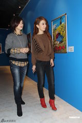 组图：宫崎骏作品台湾开展 Hebe与Ella携手亮相