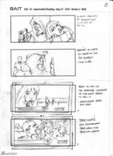 高清图：《大海啸之鲨口逃生》手绘剧本曝光