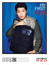 高清组图：宋仲基河妍秀时尚照秀甜蜜三色魅力