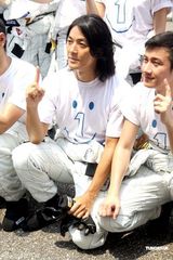 组图：李连杰率郭富城等众星出席壹基金拉力赛