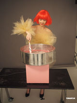 组图：薛凯琪变身粉嫩糖果妹 棉花糖配纱裙甜美可爱