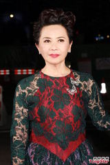 组图：叶德娴蕾丝裙端庄高贵亮相红毯