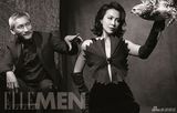组图：徐克刘嘉玲《ELLEMEN》复古大片惺惺相惜