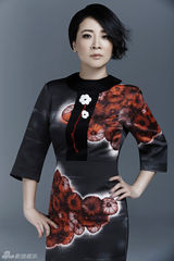 组图：陈小艺写真复古风彰显大气典雅