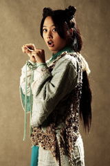 组图：吴映洁《画皮》打造偶像降妖人