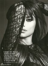 组图：西班牙美女佩内洛普-克鲁兹登《GQ》封面