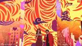 组图：苏菲-玛索刘欢春晚合唱《玫瑰人生》