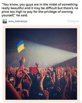 组图：莱托兑现奥斯卡演讲 赴乌克兰支持当地人