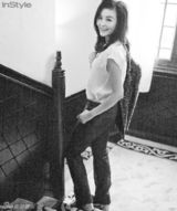 幻灯图：戴娇倩最新黑白大片 小女人扛鼎高收视