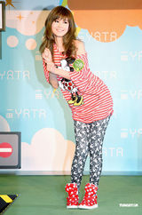 高清组图：傅颖罗仲谦甜蜜助阵一田Fashion Show