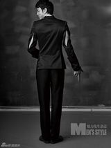 高清图：李光洁杂志大片再曝光 游走于优雅与不羁