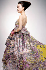 高清图：张静初赴港拍时尚大片 举手投足显百变魅力