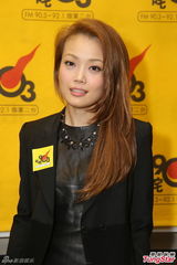 组图：容祖儿宣传新专辑 笑言演唱会底线低