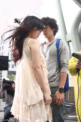 高清组图：林宥嘉绯闻女友邓紫棋台湾拍摄专辑MV