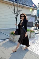 组图：王海珍街拍大片彰显平民时尚 引领潮流