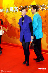 高清图：群星聚首电视导演年会 翁虹窈窕彭丹变化大