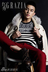 组图：欧豪时尚大片风格多变 无袖装秀肌肉