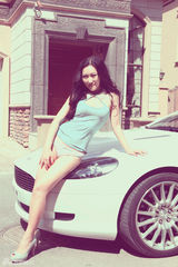 组图：性感女神俞夏巨乳内衣时尚秀